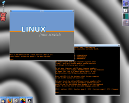 lfs-livecd on qemu