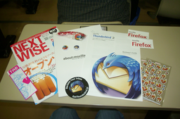 Mozilla Party JP8で貰ったもの