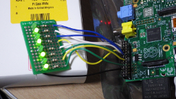 eight leds
