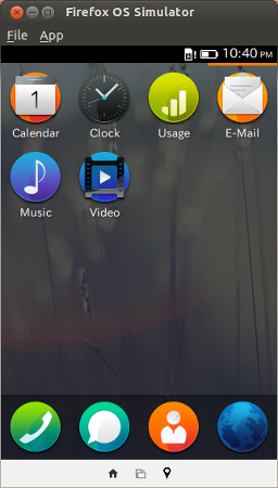 firefox simulator