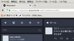my mastodon