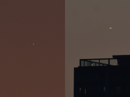 mercury and vinus